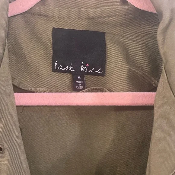 Army Green Lightweight Jacket - Picture 4 of 4